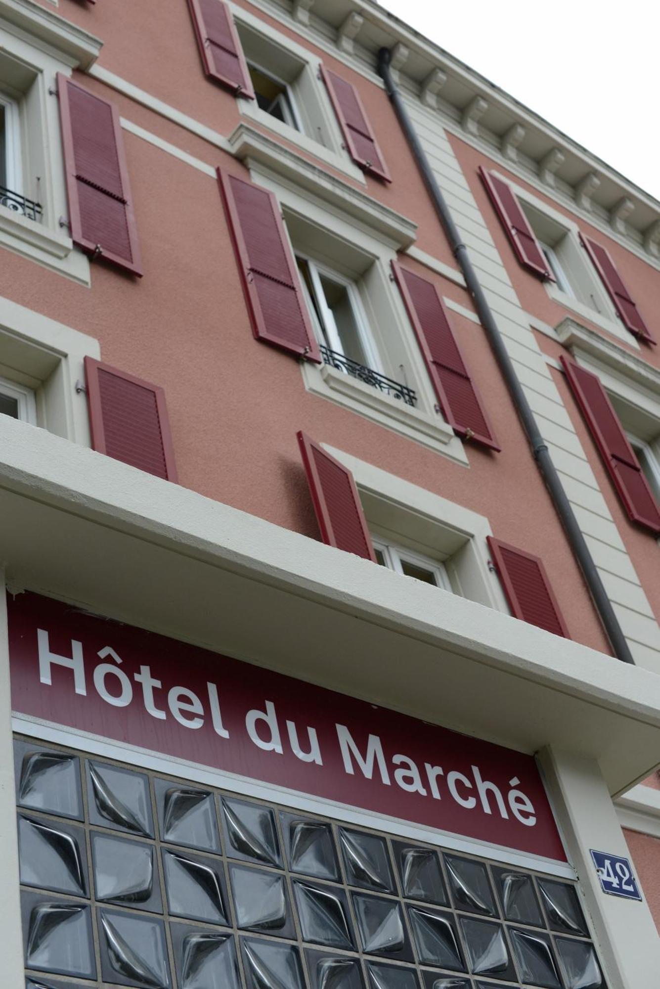 Hotel Du Marche Lausanne Bagian luar foto