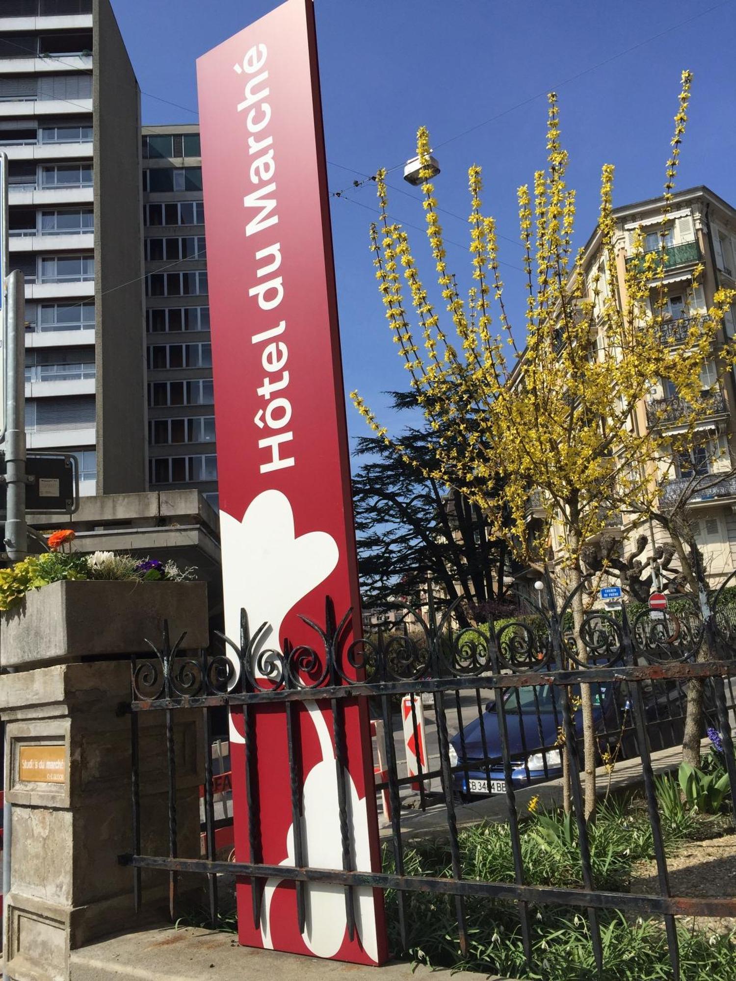 Hotel Du Marche Lausanne Bagian luar foto