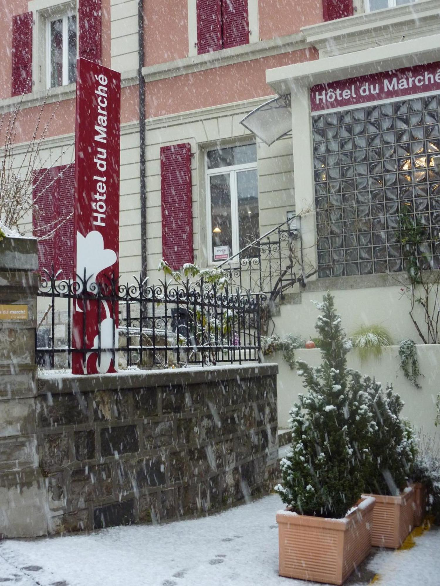 Hotel Du Marche Lausanne Bagian luar foto