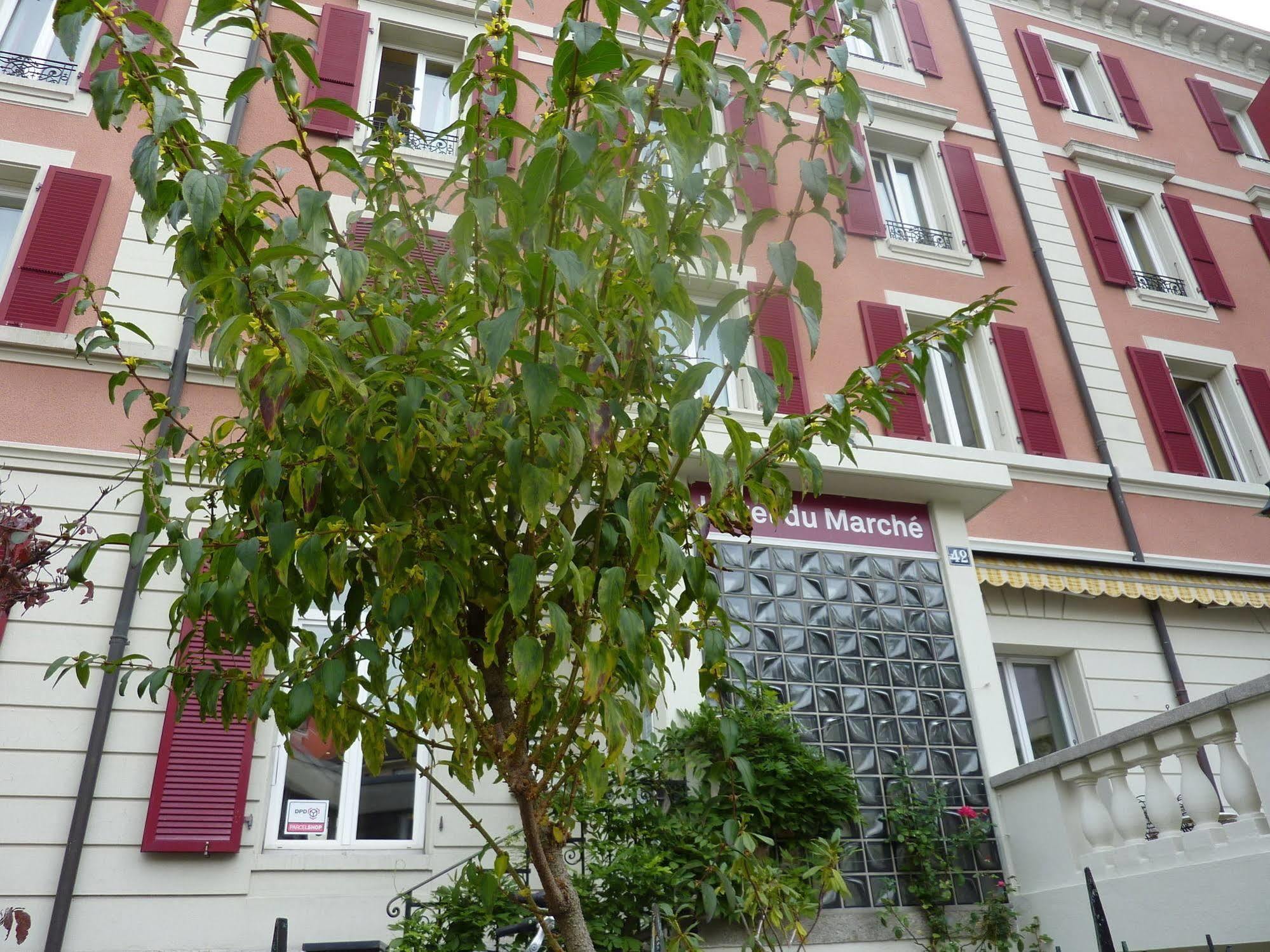 Hotel Du Marche Lausanne Bagian luar foto
