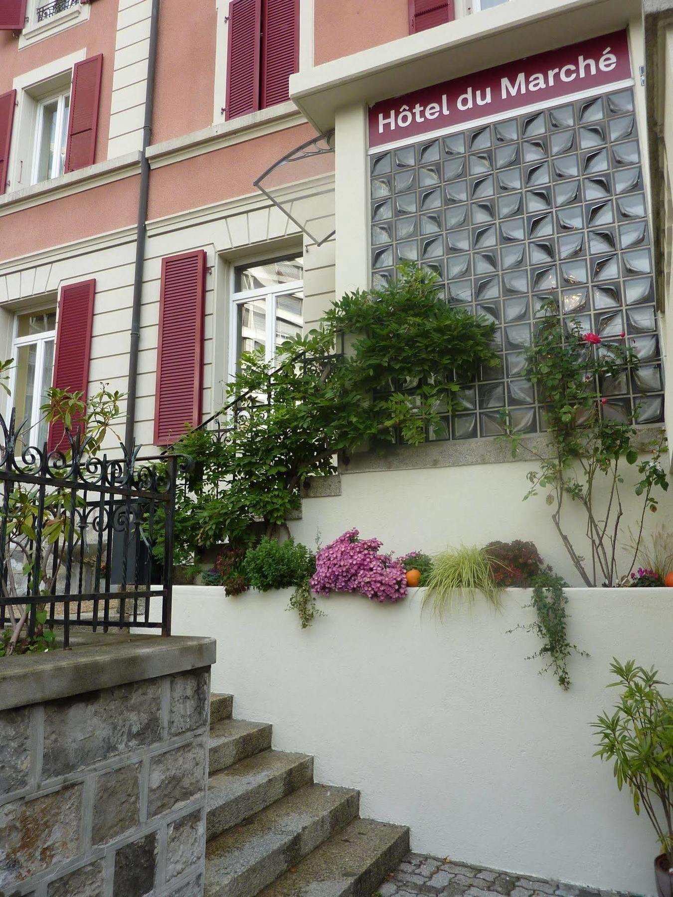 Hotel Du Marche Lausanne Bagian luar foto